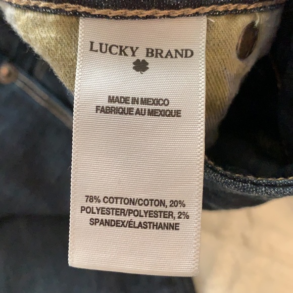 Lucky Brand Lola Boot Ankle Dark Wash Jeans 00/24 - Picture 6 of 6
